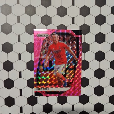 2024-25 Panini Prizm EPL Pink Prizm Chris Wood #256 Nottingham FC New Zealand
