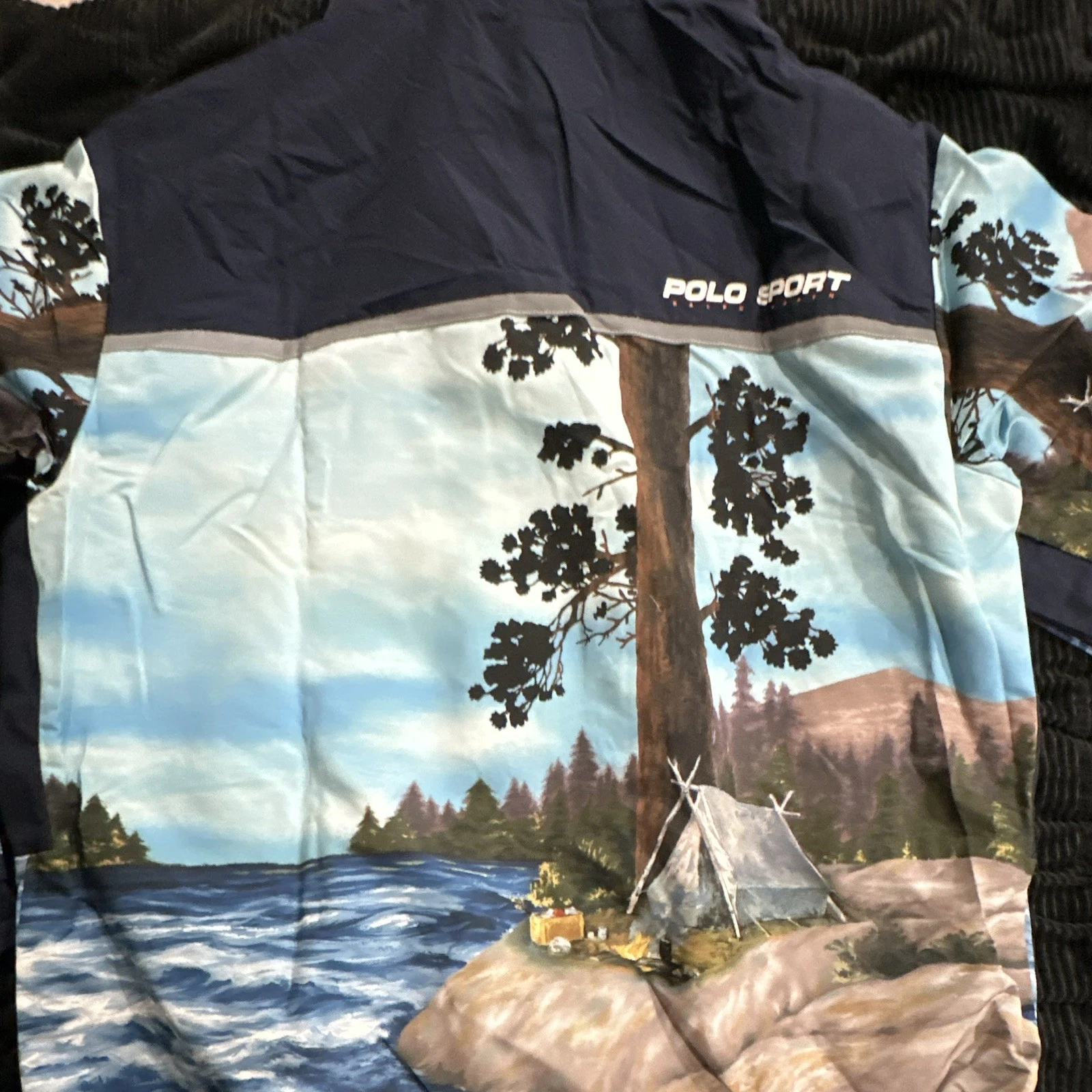 Polo Sport Ralph Lauren Sportsman Men's XL Full Zip Graphic Jacket LE 1 of 1000 - product detail image 3