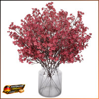 KüNstliche Blumen Schleierkraut 12 StüCk Gypsophila Seidenblumen FüR Dekoration