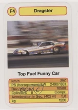 1986 Ace Trumps Dragster Top Fuel Funny Car #F4