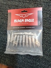 Lot of 12 Black Eagle Arrows PS23 Nock Crusher Target Point 150 Grain New