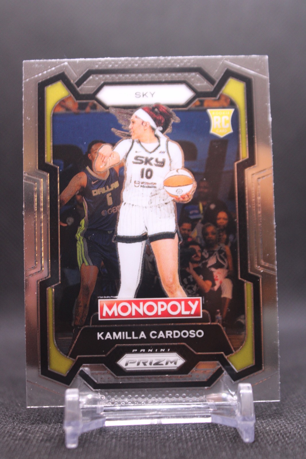 Kamilla Cardoso #2 2024 Panini Prizm Monopoly WNBA Chicago SkyRC Rookie