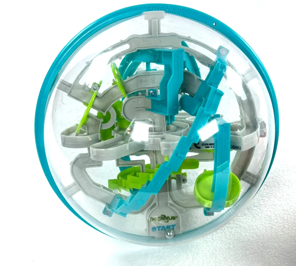 Perplexus Ball Maze Game Lot Of 3- Original Rubiks Cube Round Brain Puzzle Games - Image 3 of 4