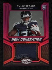 2023 Certified New Generation Jerseys Mirror Pink 297/299 Tyjae Spears 0fi7