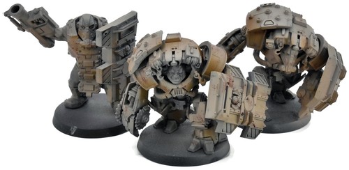 ASTRA MILITARUM 3 Auxilla Bullgryns #1 CONVERTED Warhammer 40K