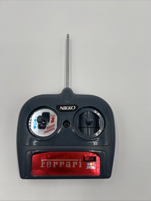 Ferrari RC Car **Remote Only Replacement Nikko CVTTP6830H 49 MHZ