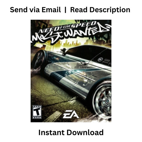 Need for Speed Most Wanted 2005 PC Game (Instant Download) Read Description