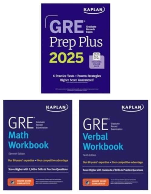 GRE Complete Ninth Edition (2025): Includes 6 Full Length Practice Tests, 2500+