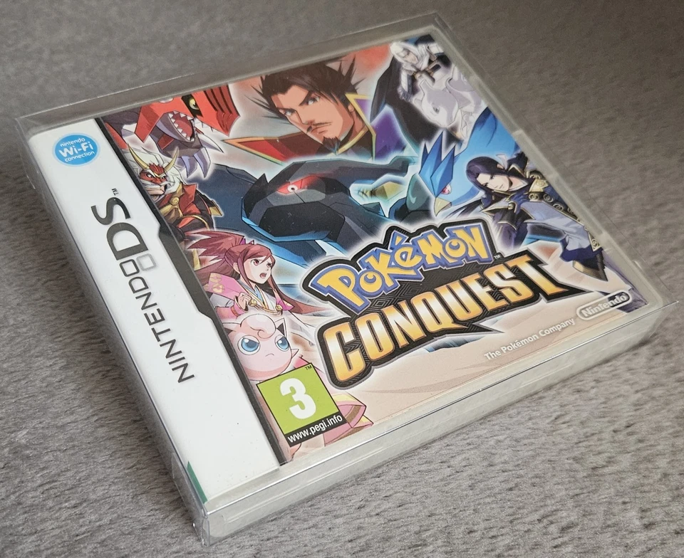 Pokémon Conquest Nintendo DS UK PAL Genuine Fully Complete In Box  - Image 2 of 4