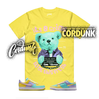 Dunk Easter Air Force 1 Emerald Rise Yellow Pink Foam Low T Shirt Match CRIME