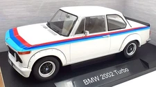 Model Car Group 1/18 Scale MCG18408-R - BMW 2002 Turbo - White