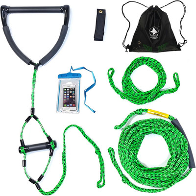 75Feet Wakeboard Rope with 2 Handles, Tow Rope for Tubing, Ski Rope, Boat Tow Ro