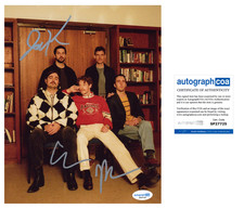 ‘Caamp’ Band Signed 8x10 Photo 'Evan, Matt, & Joseph' Indie Folk ACOA