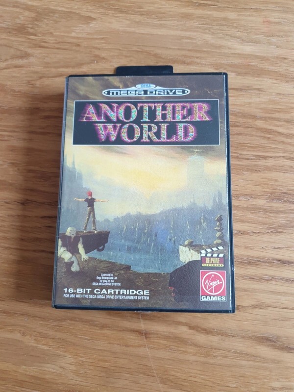 Another world sega megadrive complet pal excellent état CIB