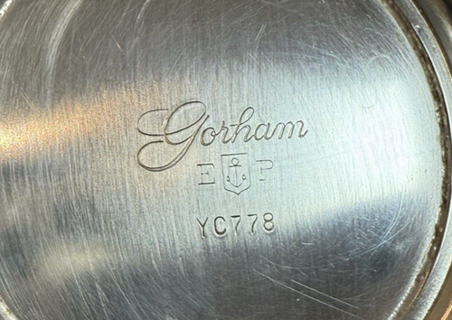 Set of 2 Gorham Silverplate 5” & 8” REVERE PEDESTAL BOWLS EC YC778, YC780 - Picture 10 of 10