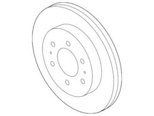 Genuine Ford F-150 2009 Front Left Right Disc Brake Rotor Assembly9L3Z-1V125-E