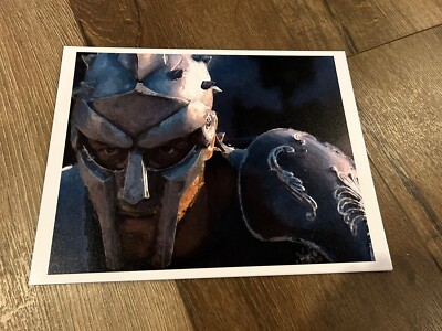 GLADIATOR RUSSELL CROWE Art Print Photo Movie Poster 11'' x 14'' Fighting Armor