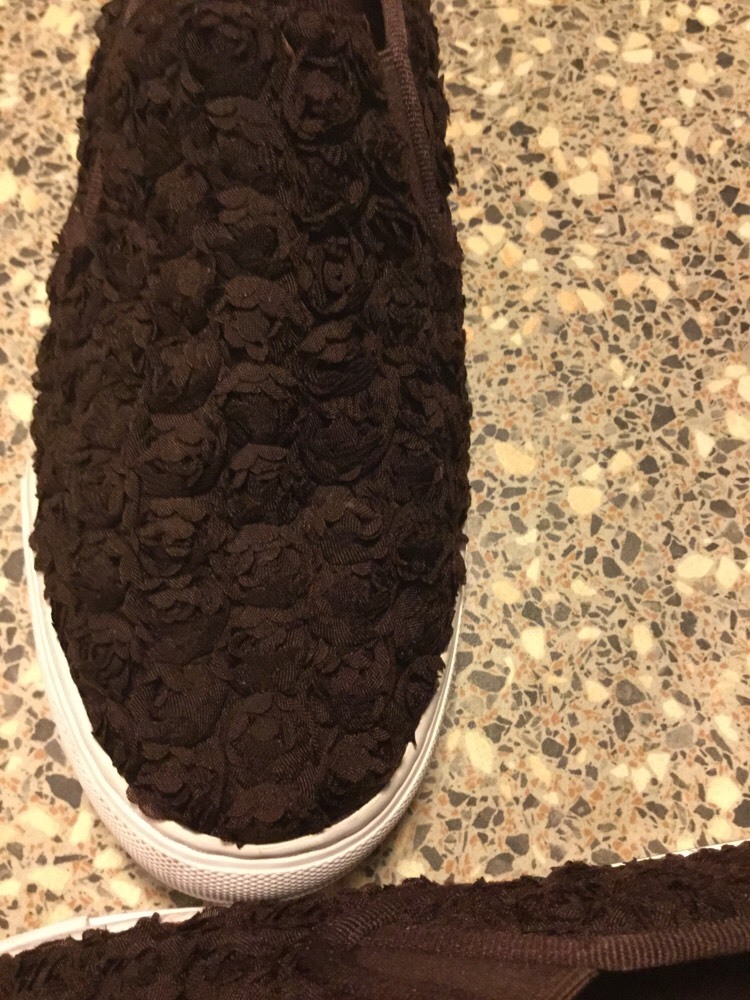NEU Tory Burch Rosette Slip On Leder Leder Leder and Lace Sneakers Chocolate Sz 9 c5b5e9 NEU Tory Burch Rosette Slip On Leder Leder Leder and Lace Sneakers Chocolate Sz 9 c5b5e9