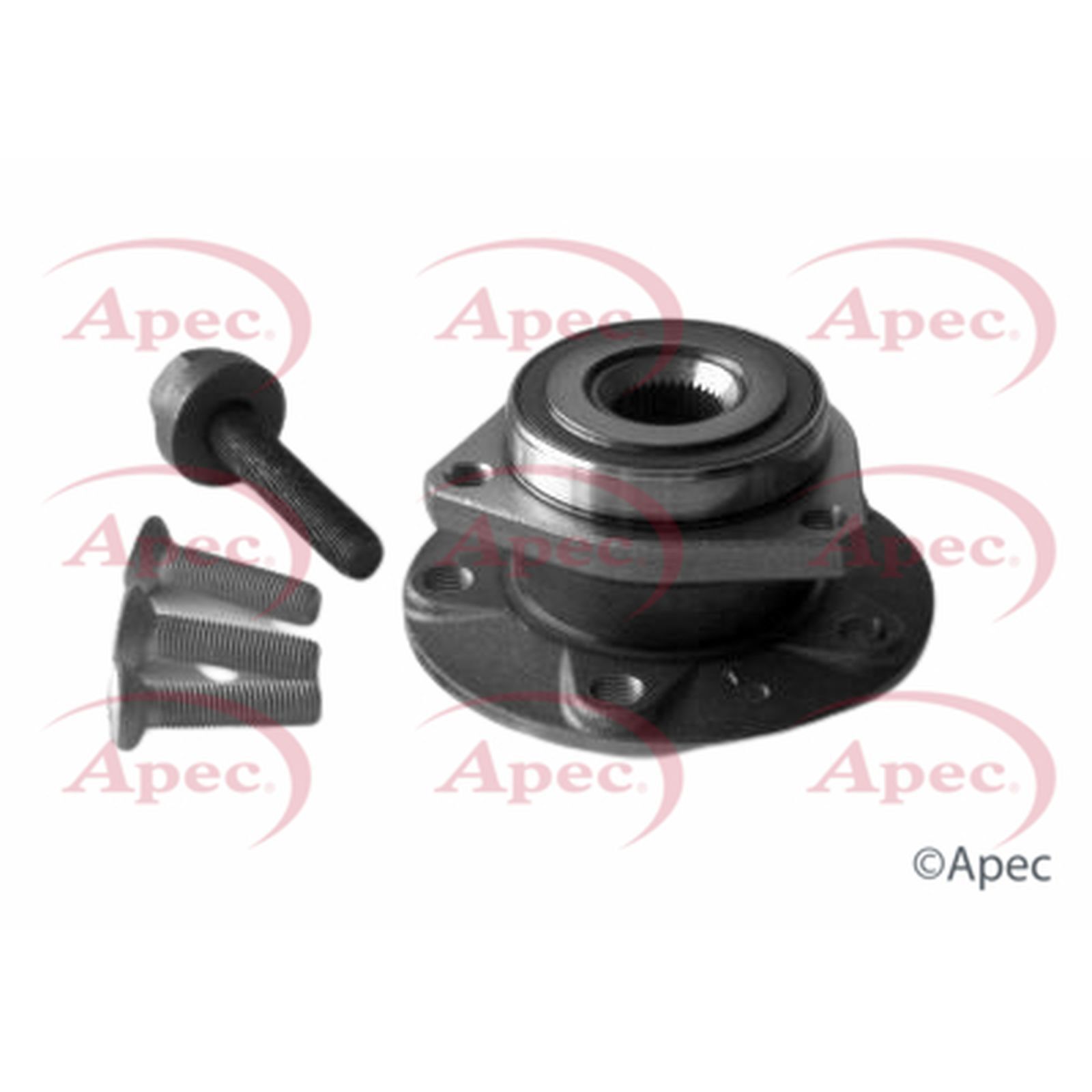 Front Hub Wheel Bearing Kit For Seat Leon Hatchback 2005-2013 - 5 Year Warranty, ABS Sensor Ring