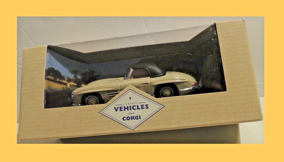 Corgi Classics 96415~MERCEDES 300 TECHO BLANDO~1:43-(1993 Mattel Reino Unido)*****¡Nuevo en caja! Foto 2 de 4