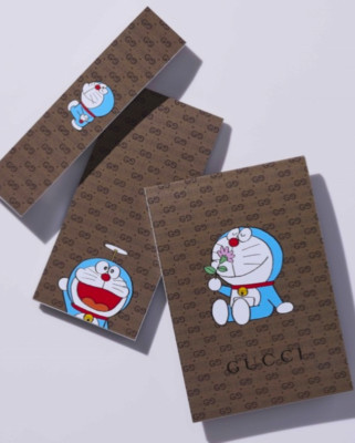 Doraemon x GUCCI Collaboration Letter paper 3-piece set Limited  Fujiko Fujio
