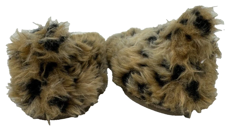 Zapatillas para mujer Roxy sin cordones de piel sintética difusa con estampado de leopardo talla: 8 77EF Foto 4 de 4