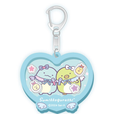 Sumikkogurashi Shakashaka Keychain ''Ebiten Angel'' Penguin?+Tokage San-X JP LTD