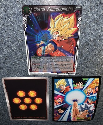 Dragon Ball Super (BT8-104 C) Super Kamehameha HOLOFOIL Extra IU Card +2 Bonuses