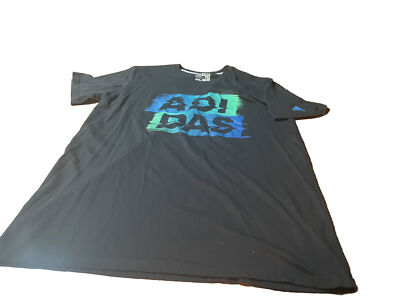 Adidas The Go To Tee Mens Black Short Sleeve Shirt! XLT