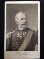 VINTAGE FAIRBANKS FAIRY SOAP COLLECTIBLE MILITARY CARD MAJOR GEN NELSON A. MILES