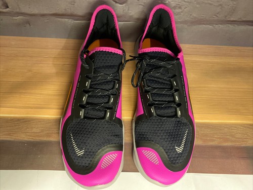 Nike Free RN 5.0 Shield Fire Pink Black Running Shoes BV1224-600 Womens Size 8.5 - Picture 3 of 10