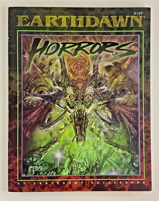Earthdawn - Horrors - Supplément Pour Jeu De Rôle FASA - Occasion