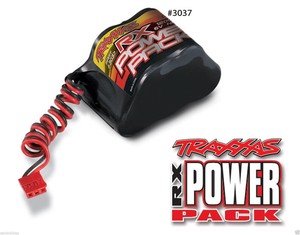Traxxas 3037 NiMH 5-Cell 6V 1200mAh Rx Receiver Hump Battery Pack Nitro Stampede | eBay