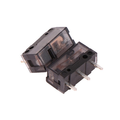2PCS Kailh GM8.0 Micro Switch 80M Million Times Life Gaming Mouse 3Pin Black Dot - Afbeelding 9 van 12