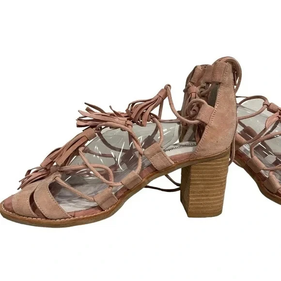 Sandalia plataforma borla rosa Jeffrey Campbell Linares talla 10 Foto 3 de 4