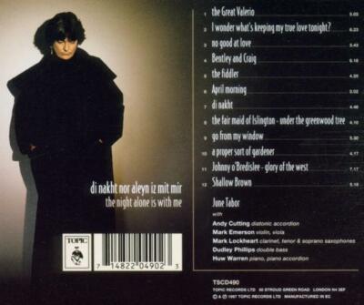 JUNE TABOR - ALEYN    CD NEU