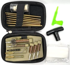 Pig Lube 22-Piece Portable Weapon Cleaning Kit for all Handgun & Rifle Calibers