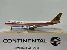 Inflight200 Continental Airlines Boeing 747-100 N26864 Black Meatball IF741005