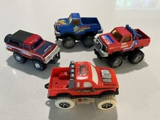 Lot Of 4 Arco Big Foot Monster Trucks 4" Vintage 1980s Buddy L Truck E13
