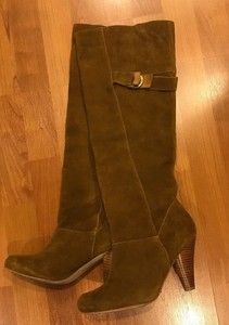 camel colored tall boots