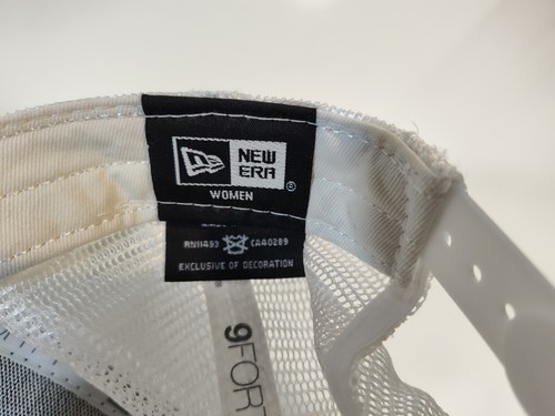 Rams x New Era 9forty Womens Mesh Back Trucker Snapback Hat Cap Bling NFL - Picture 7 of 7