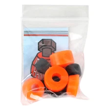 Dimebag Hardware BUSHING REBUILD KIT for 2 Skateboard Trucks Orange 93A