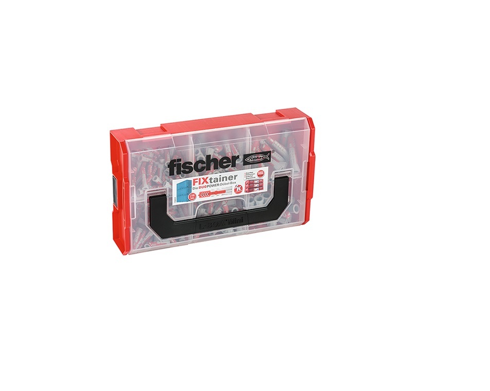 Fischer DUOPOWER Fixtainer 535968 Scatola Di Tasselli 210 Pezzi.