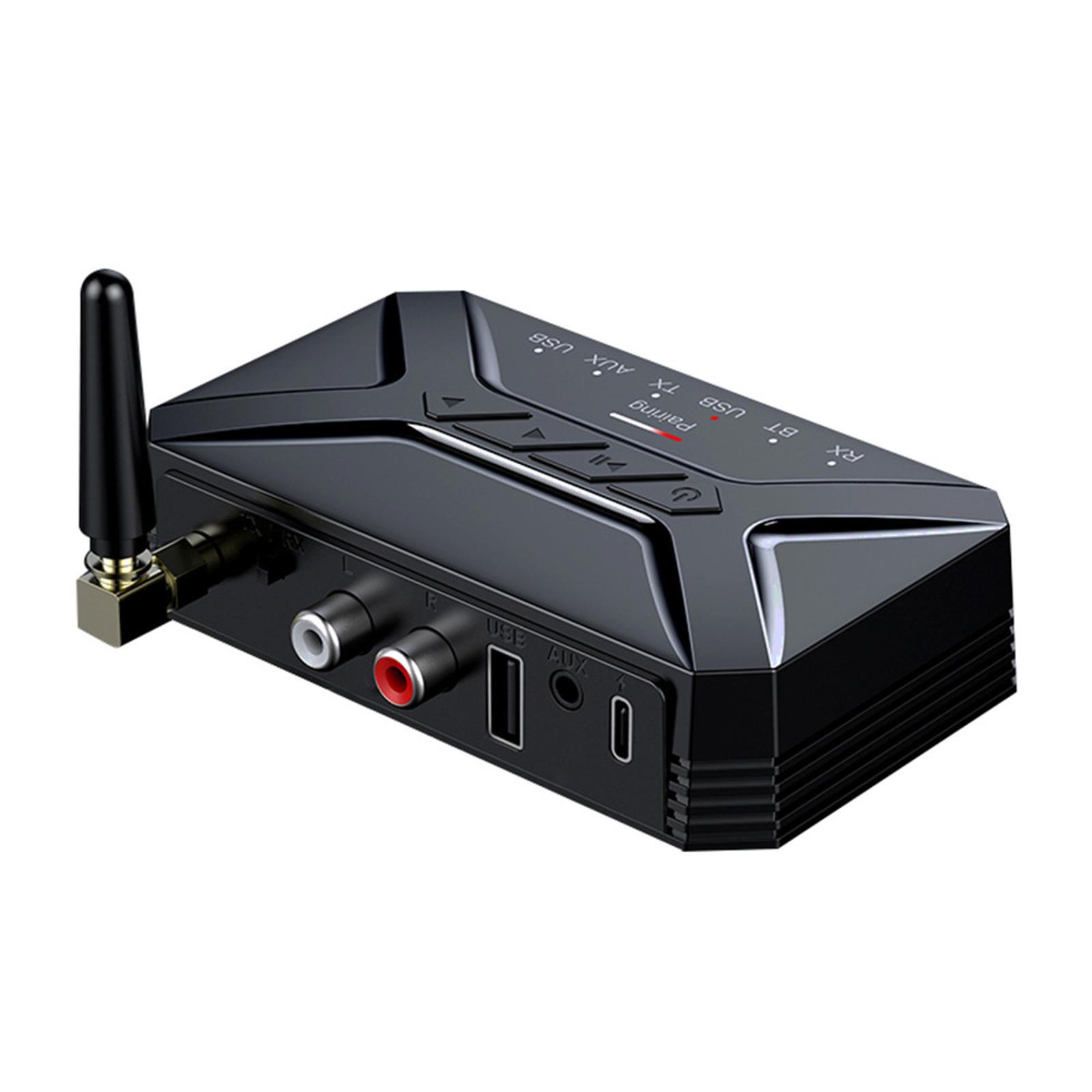 Long Range Bluetooth Transmitter Receiver For TV Home Car Stereo Audio Adapter j