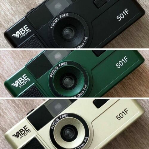 NEW - Vibe Photo 501F Vintage 35mm Reusable Film Camera