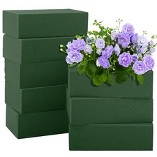 8 Packs Floral Foam Blocks Wet  Dry Floral Foam Bricks 5.5x3.1x1.8 Inch Flow...
