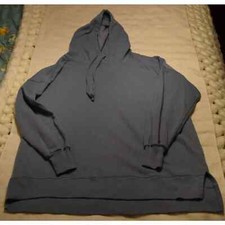 SO Lounge Life Hooded Sweatshirt Long, Slits on Sides