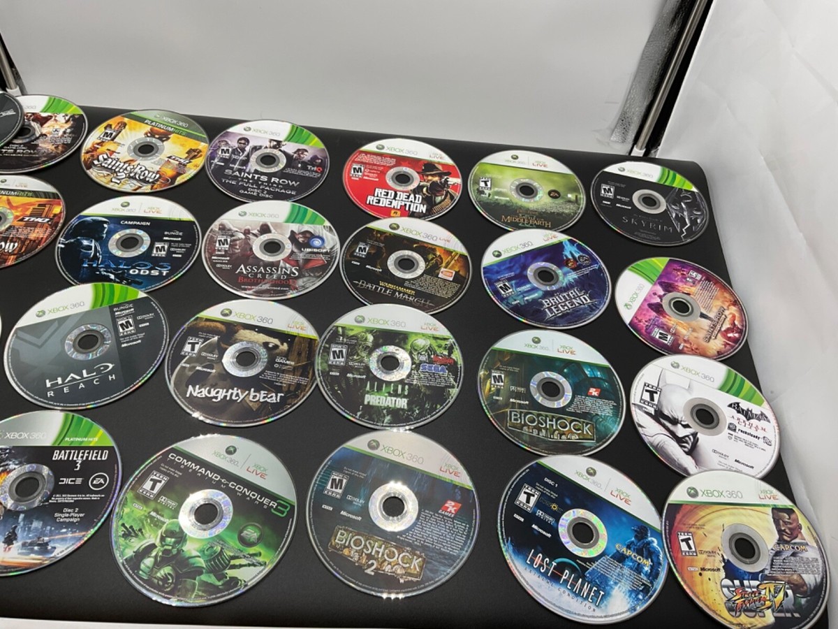 XBOX360 ソフト（disc47枚）まとめ売り XBOX 360 GAMES LOT 28 ~ Discs Only | eBay