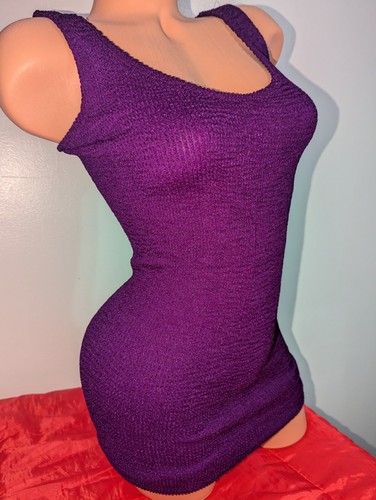 Kurzes anhängliches lila Kleid * SEXY * Nachtclubs * Tänzerinnen