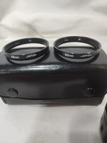RARE COASTAR VIDEO WIDE ANGLE LENS MADE IN JAPAN Hard Case 55MM 52MM Camera - Picture 2 of 7